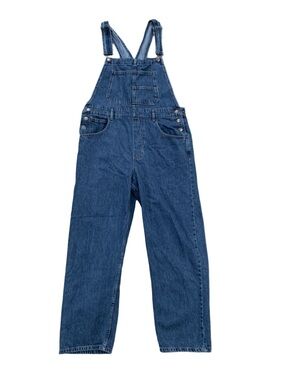 We The Free People Women’s Size Large Ziggy Blue Denim Bib Overalls Jumpsuit